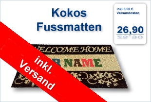 Hier geht es zu den Kokos Fussmatten