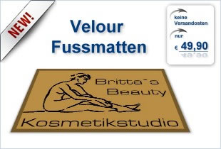 Velourfusmatten