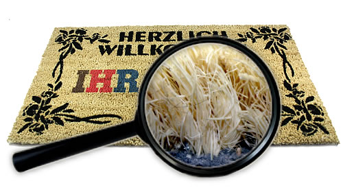 Fussmatten Designer Verarbeitung Bild 2