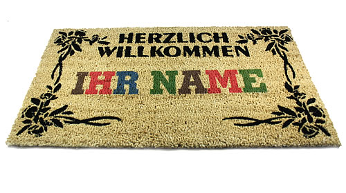 Fussmatten Designer